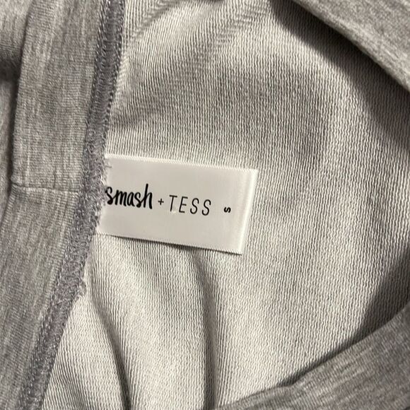 Smash + Tess Grey Essential Mini Sweat Dress‎ Size S - Picture 10 of 13